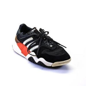 Adidas x Alexander Wang Womens Lace Up Chunky Sneakers Black White Size 7